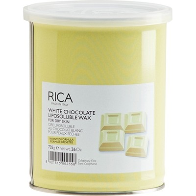 Rica White Chocolate Liposoluble Wax 800ml 1 Rica White Chocolate Liposoluble Wax 800ml