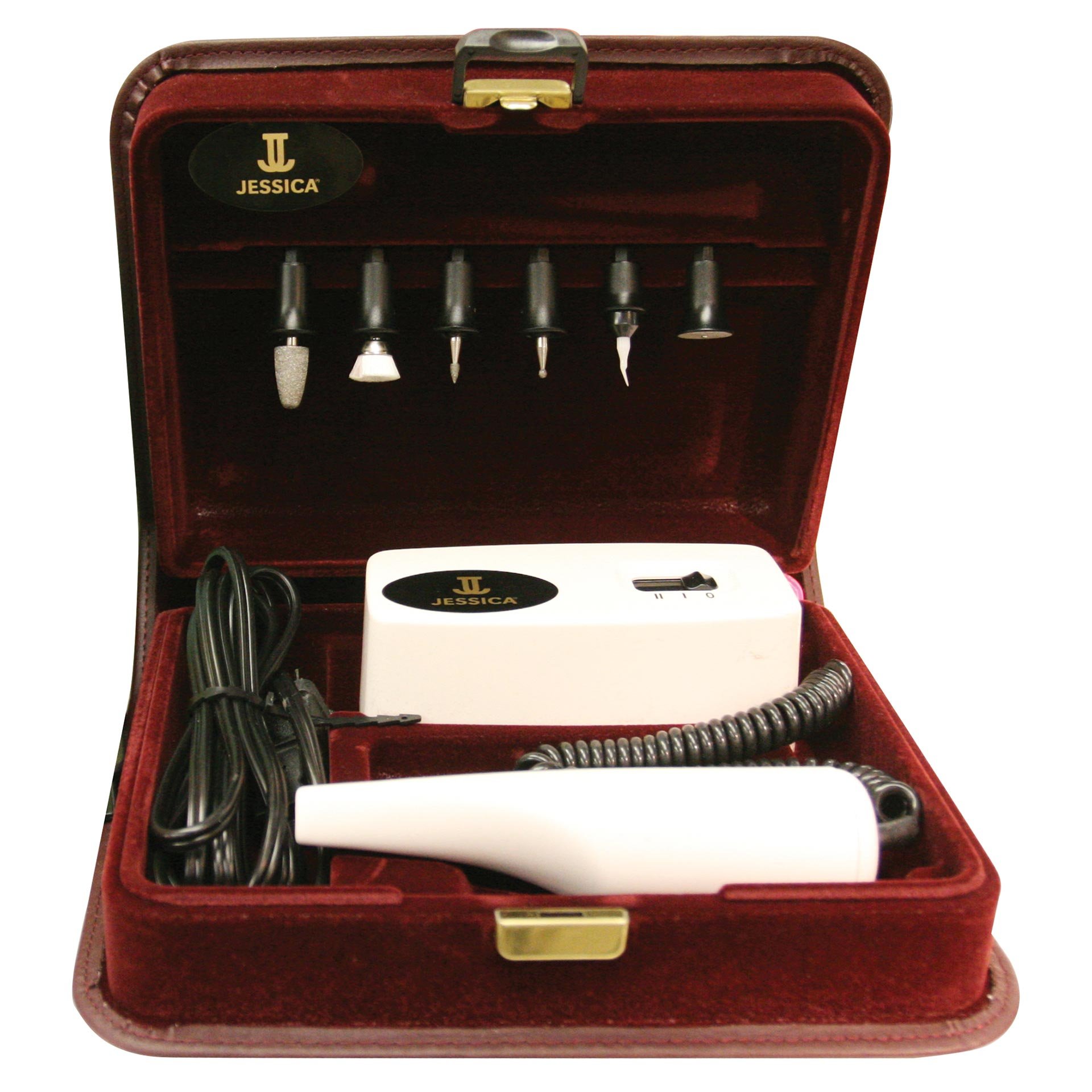 JESSICA NAIL CARE MACHINE Trusa pentru tratamentul unghiilor 230V 1 JESSICA NAIL CARE MACHINE Trusa pentru tratamentul unghiilor 230V