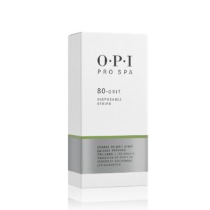 OPI ProSpa Benzi pentru exfoliere - 80 Granulatie