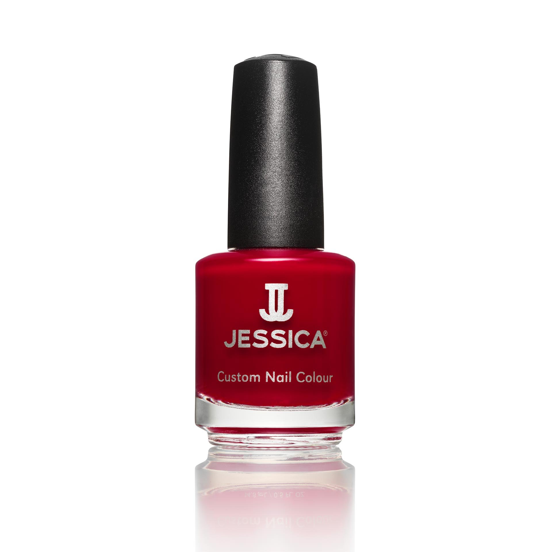 JESSICA CUSTOM COLOURS Lac de unghii Merlot 1 JESSICA CUSTOM COLOURS Lac de unghii Merlot