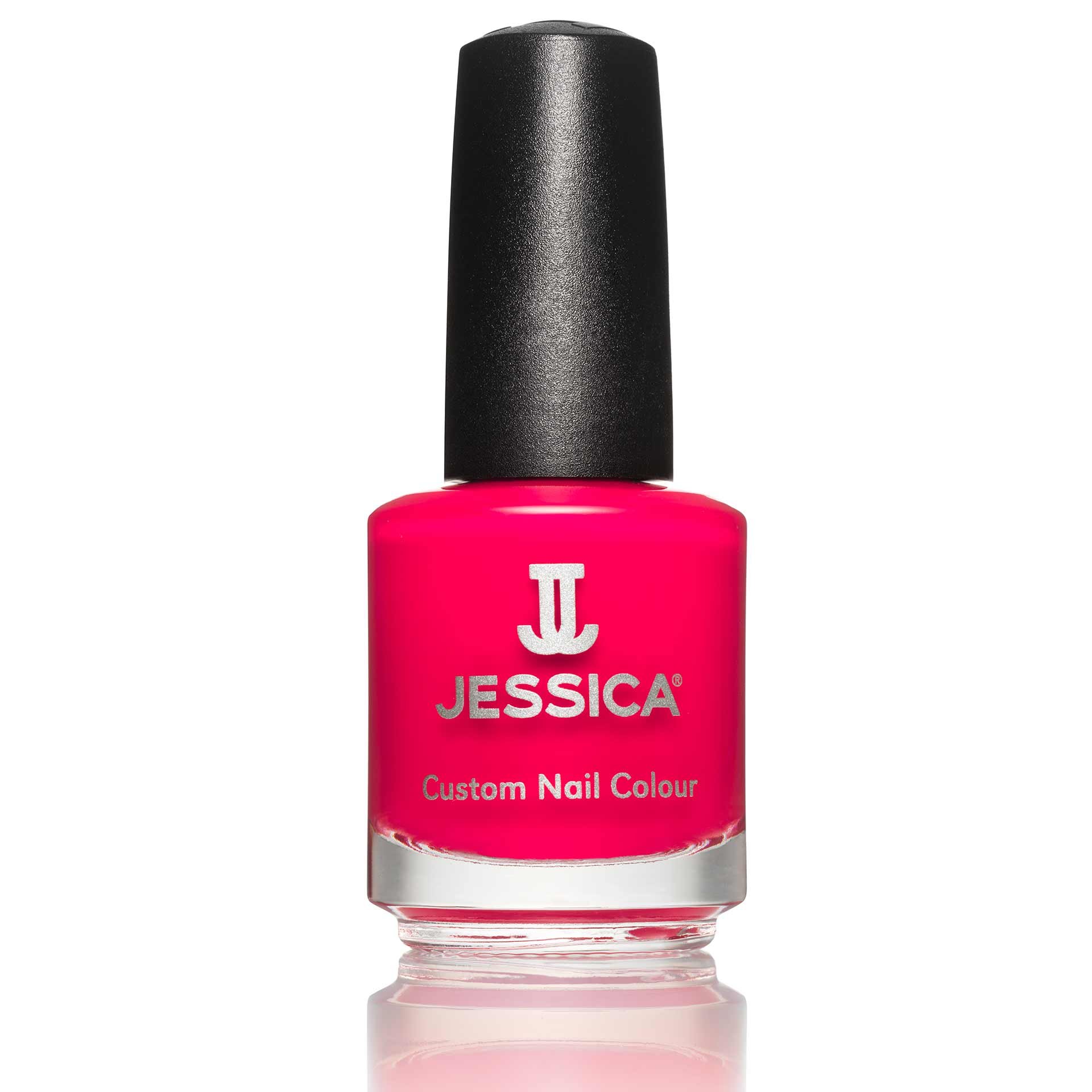 JESSICA CUSTOM COLOURS Lac de unghii Hi Res Raspberry 1 JESSICA CUSTOM COLOURS Lac de unghii Hi Res Raspberry