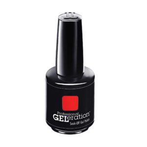 JESSICA GELERATION Lac semi-permanent Soak-Off Shock Me Red Gel