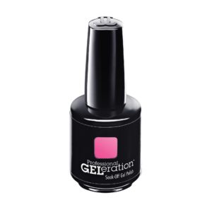 JESSICA GELERATION Lac semi-permanent Soak-Off Pink Shockwaves Gel