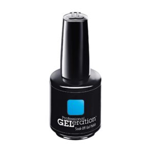 JESSICA GELERATION Lac semi-permanent Soak-Off Argon Blue Gel