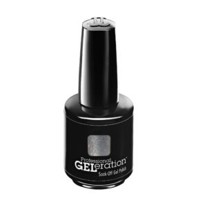 JESSICA GELERATION Lac semi-permanent Soak-Off Smoky Glitter Gel