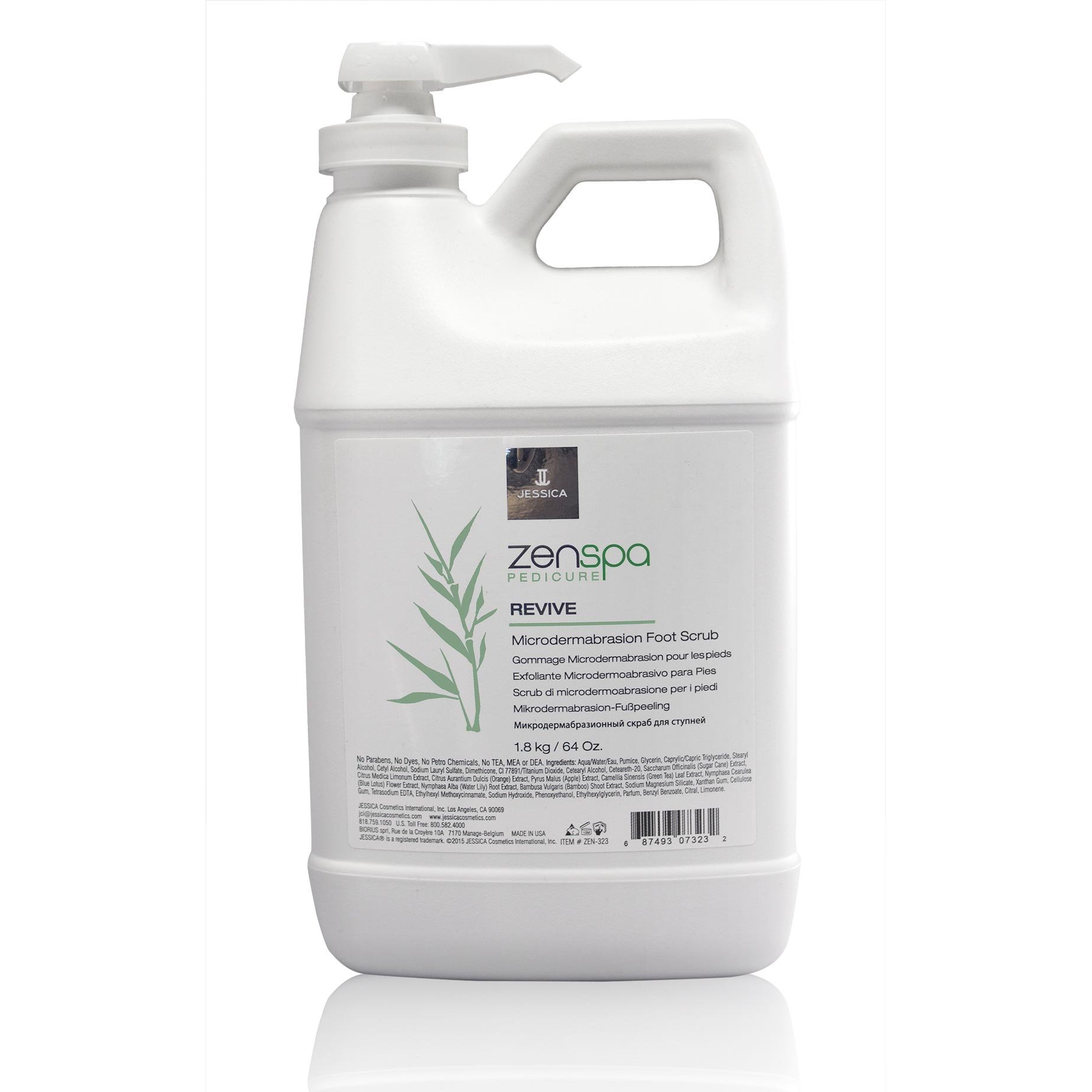 JESSICA ZENSPA REVIVE Scrub cu microparticule abrazive pentru picioare 1800 g 1 JESSICA ZENSPA REVIVE Scrub cu microparticule abrazive pentru picioare 1800 g