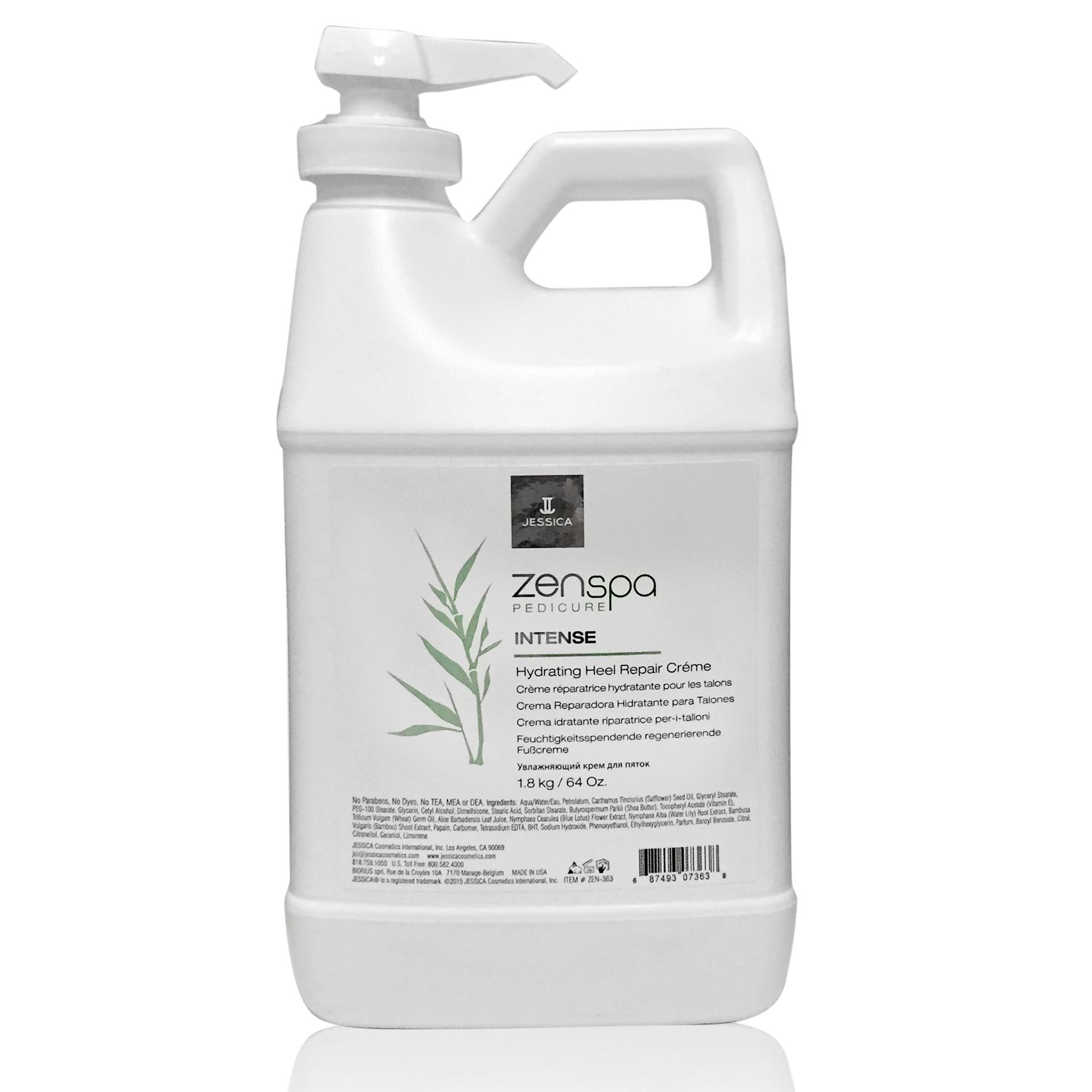 JESSICA ZENSPA INTENSE Crema hidratanta pentru repararea calcaielor 1800 g 1 JESSICA ZENSPA INTENSE Crema hidratanta pentru repararea calcaielor 1800 g
