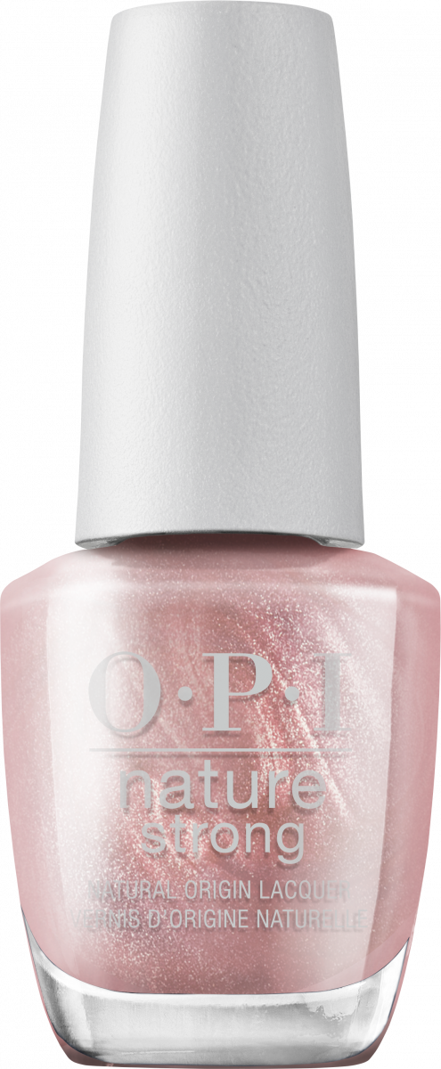 opi nature strong intentions are rose gold