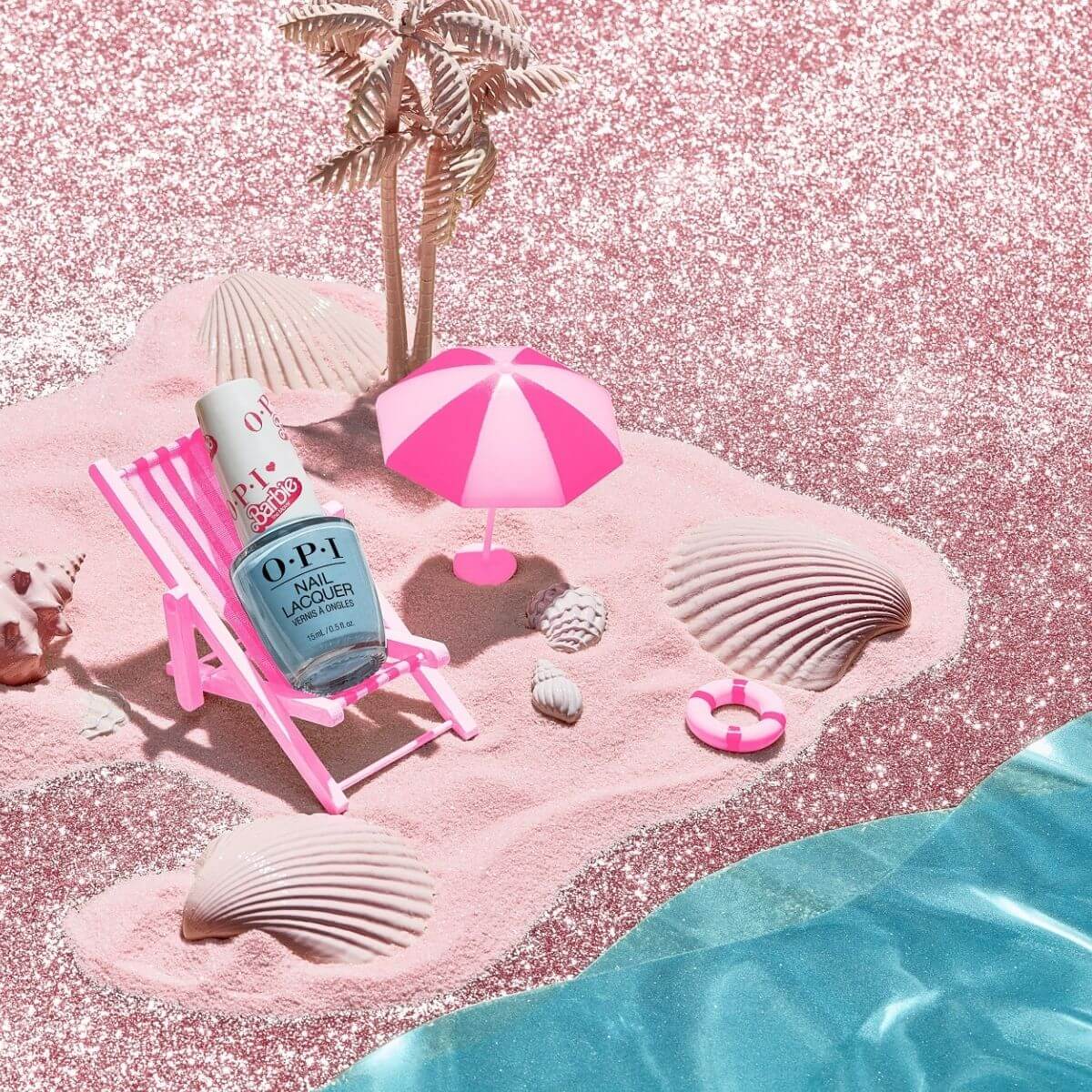 My Job is Beach OPI ❤️ Barbie